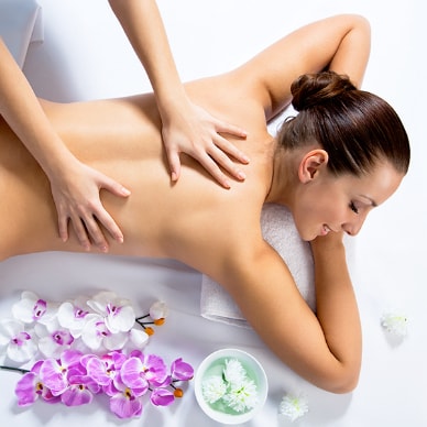 Massage services available: swedish massage, cellulite massage, full body massage and back/neck/shoulder massage.